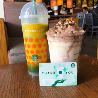 Starbucks Voucher บัตรสตาร์บัคส์มูลค่า500/1,000/2,000