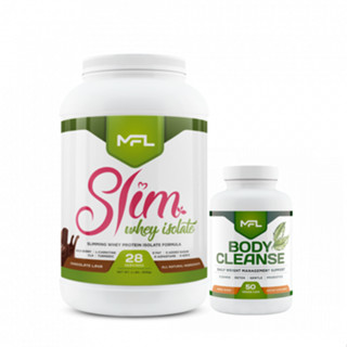 MFL™ Slim Whey 2lbs แถมฟรี Bodycleanse 50 Caps (มูลค่า 899 บาท)