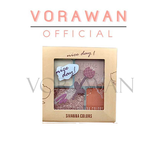 ซีเวนน่า คัลเลอร์ส พาซโทร็อล เฟลเวอร์ โฟร์ คัลเลอร์ อายแชโดว์ HF5094 / PASTORAL FLAVOR FOUR COLOR EYESHADOW