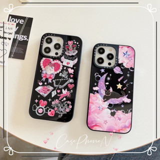 🔥สไตล์ใหม่🔥เคสไอโฟน iphone 11 14 Pro Max ins บุคลิกภาพ หวานเท่ ชาร์จแบบแม่เหล็ก เคส iphone 12 13 Pro Case for iPhone