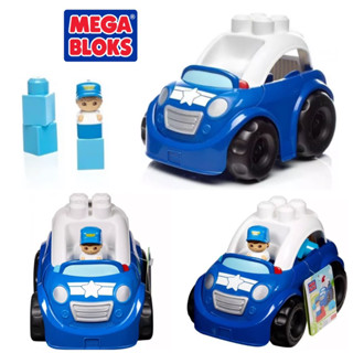 Mega Bloks Peter Police Car Building Set