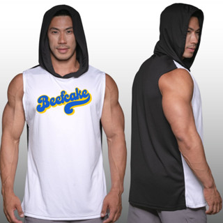 BEEFCAKE เสื้อฮู้ดแขนกุด Sleeveless Hoodies