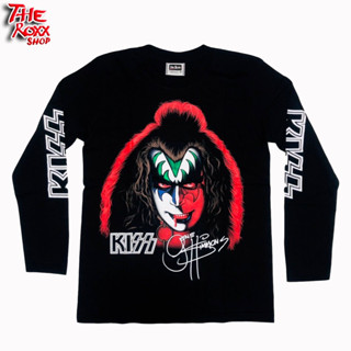 เสื้อวง Kiss SP 198 (สีแดง) แขนยาว เสื้อวงดนตรี