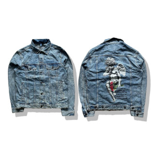 H&amp;M 4 Pockets Denim Jacket รอบอก 44”