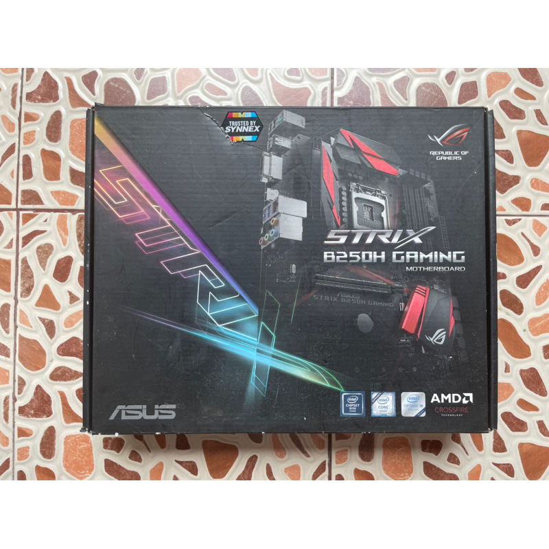 B250H Gaming Rog Strix + I3-6100 มือสอง