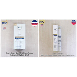 RoC® Derm Correxion Fill + Treat Serum and Refill Advanced Retinol 15 ml เซรั่มบำรุงผิว จุดด่างดำ สีผิวไม่สม่ำเสมอ รีฟิล