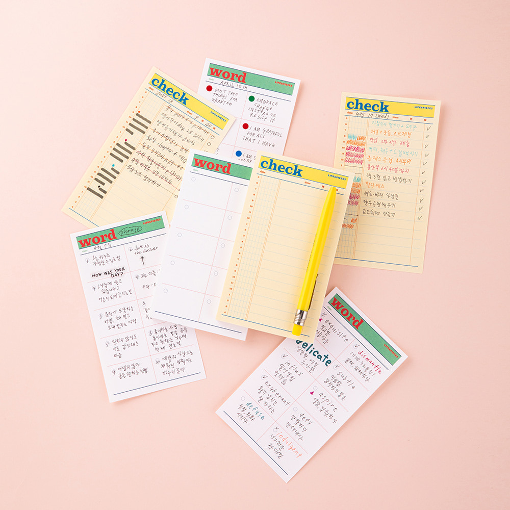 Life & Pieces Memo Pad S กระดาษฉีก เมมโม