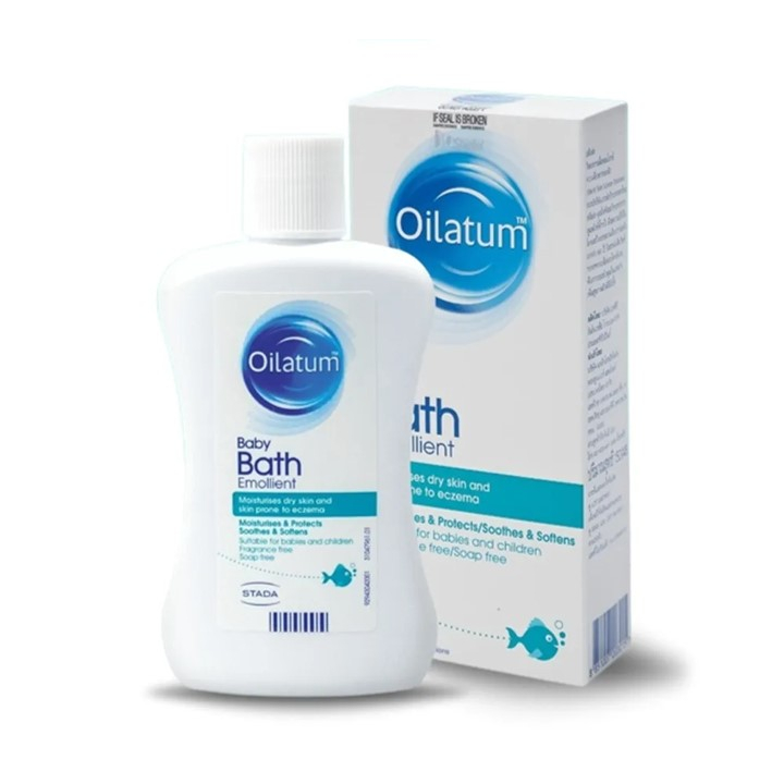 Oilatum Baby Bath Emollient  ออยลาตุ้ม ครีมน้ำอาบเด็ก สูตรอ่อนโยน 150ml.