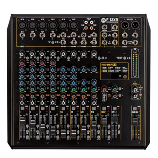 RCF F12XR *ของแท้ประกัน1ปี* 12-Channel USB Mixer/Audio Interface with Multi-FX, USB มิกเซอร์ มีเอฟเฟคในตัว