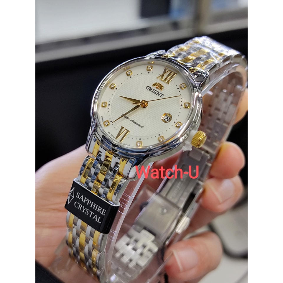 นาฬิกา ORIENT SAPPHIRE QUARTZ Made in Japan สองกษัตริย์ รุ่น SZ45001W พิงค์โกลด์ / SZ45002W ทอง