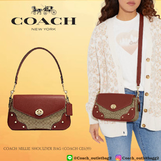 COACH MILLIE SHUOLDER BAG  ((CF438//CE634//CE639))