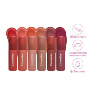 Charmiss Show Me Your Charm Airy Kiss Tint 2.5g ชาร์มิส ลิปแมทท์ปากละมุน เบานุ่มเหมือนจุ๊บเมฆ