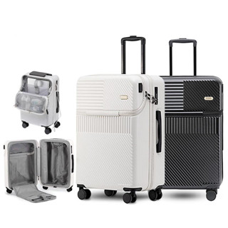 ZT Luggage กระเป๋าเดินทางขนาดเล็กอเนกประสงค์,กระเป๋าเดินทางเปิดหน้า 20 นิ้ว,กระเป๋าเดินทางแฟชั่น,กระเป๋าเดินทางคุณภาพสูง