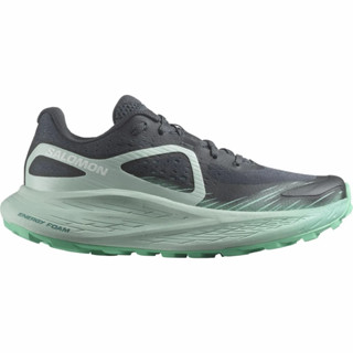 SALOMON SHOES GLIDE MAX TR WOMEN – EBONY/BLUHAZ/CKATOO - รองเท้าวิ่งเทรลผู้หญิง