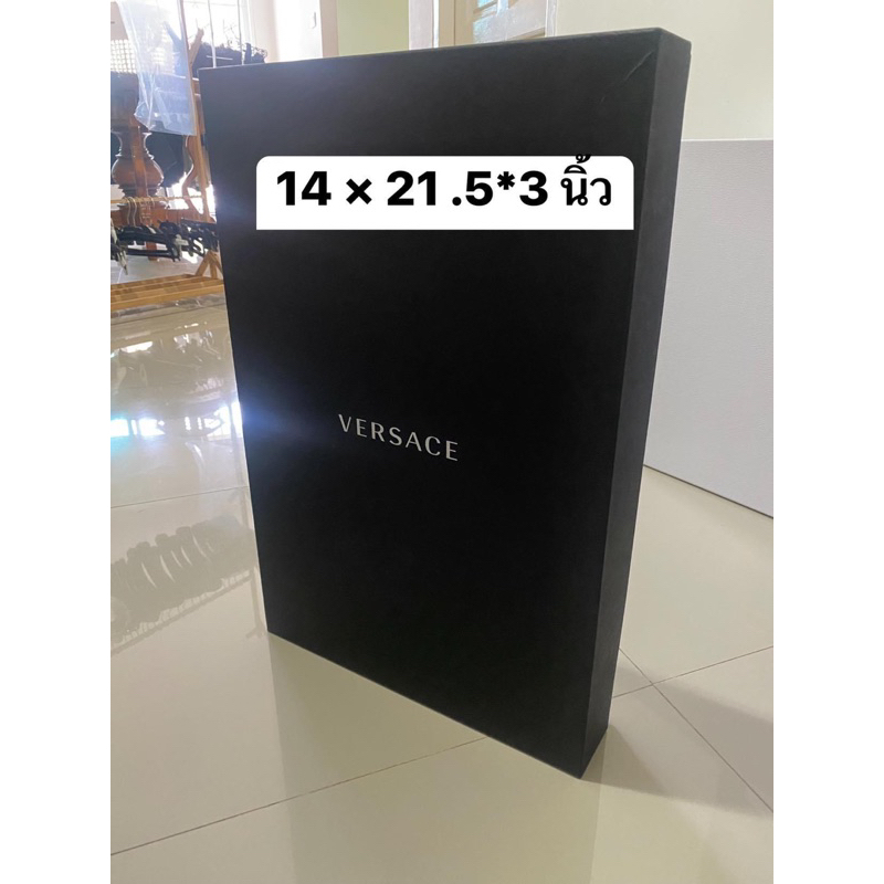 กล่องVersace แท้ กล่องรองเท้า กระเป๋า เสื้อ กล่องผ้า