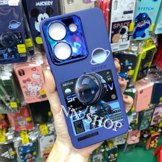 เคสกำมะหยี่โครเมียมกล้องการ์ตูนสำหรับรุ่น Oppo A57 4G/A77S/A92/A52/A72/Reno7Z/8Z  ‼️สินค้าพร้อมส่งในไทย🚛🚛