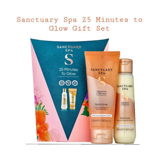 พร้อมส่งค่ะ เซตของขวัญ Sanctuary Spa Lily and Rose Favourites Gift Set.25 minutes To Glow Gift  Set Exp06/2025ค่ะ