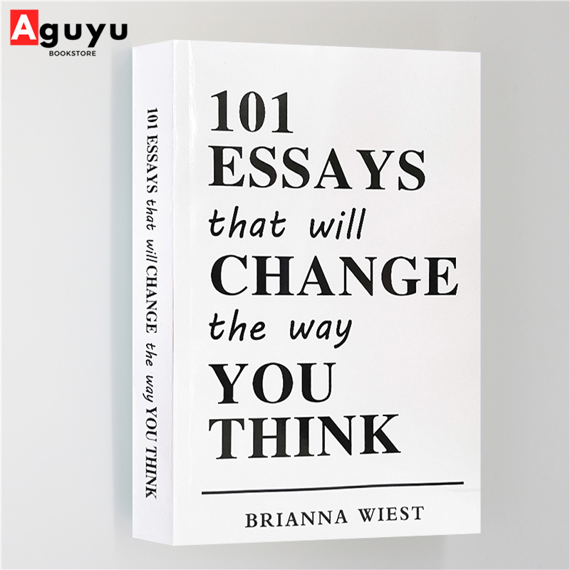 【หนังสือภาษาอังกฤษ】101 Essays That Will Change The Way You Think หนังสือจิตวิทยา