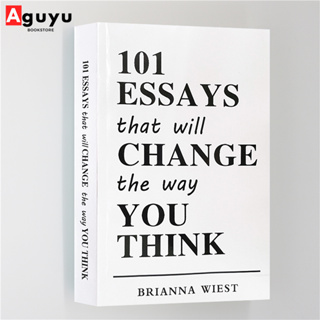 【หนังสือภาษาอังกฤษ】101 Essays That Will Change The Way You Think หนังสือจิตวิทยา