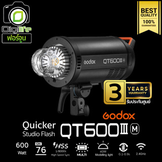 Godox Flash QT600III M 600W Bowen Mount - รับประกันศูนย์ GodoxThailand 3ปี ( QT600 III M )