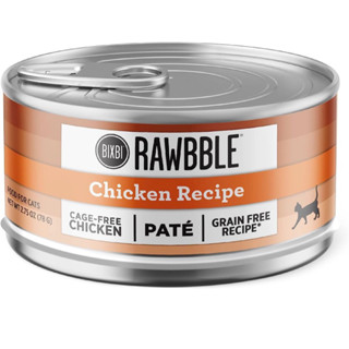 (78 g ) อหเปียกแมว รสไก่ BIXBI Rawbble Chicken Pate Recipe Cans