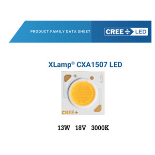 CREE XLamp  CXA1507 COB 13W  DC18V  3000K