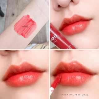 MYCA TINT STELLA LIP CREAM ลิปทิ้น ฉ่ำวาว ไมก้า ทิ้นท์ สเตลล่า ลิปครีม