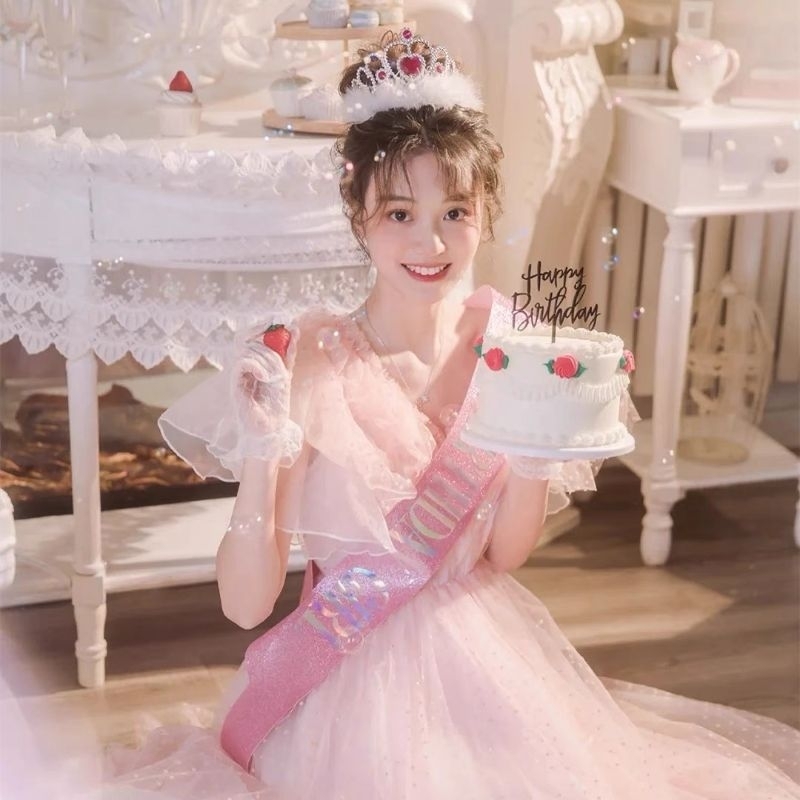 มงกุฎมีขน มงกุฎวันเกิด เจ้าหญิง - รูปที่ 4