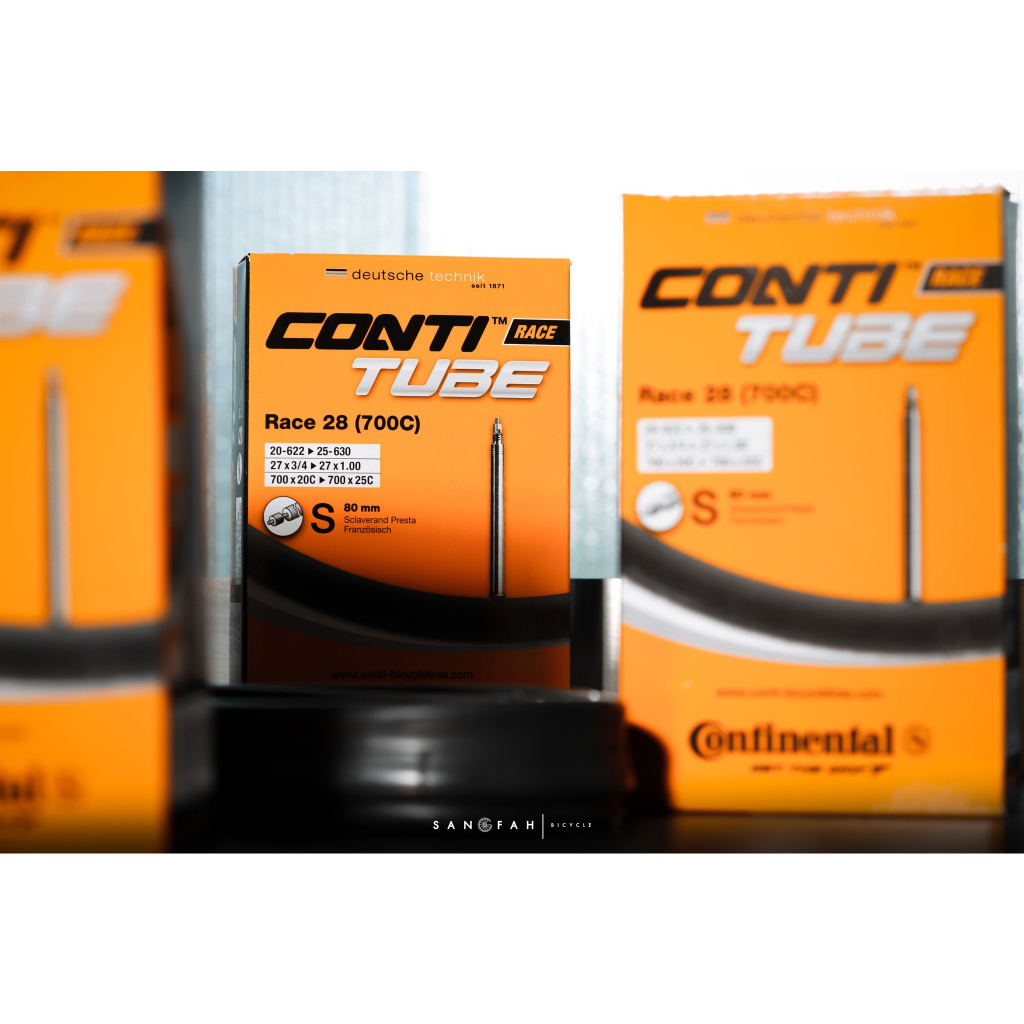 ยางในจักรยาน CONTINENTAL TUBE RACE/80 MM