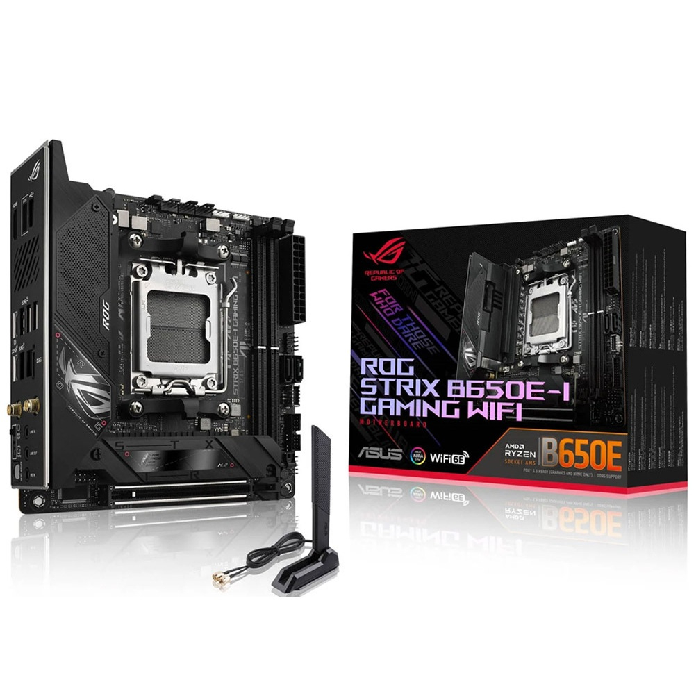 Asus ROG Strix B650E-I GAMING WIFI AMD AM5 Motherboard (เมนบอร์ด)