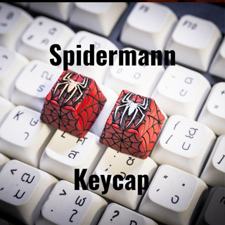 ส่งฟรี Artisan keycap Spiderman