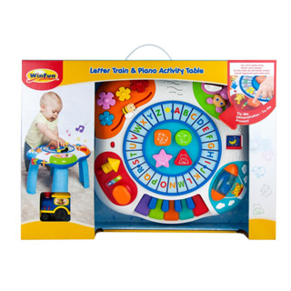 winfun Letter Train &amp; Piano Activity Table โต๊ะกิจกรรมเด็ก