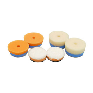 CARPRO Mini Polish Pads Set - ชุดรวมแผ่นขัดและฟองน้ำขนาด 2 นิ้ว จำนวน 6 ชิ้น