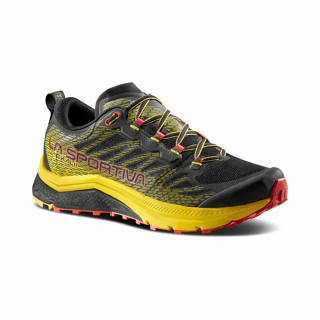 LA SPORTIVA JACKAL II MEN - BLACK/YELLOW - รองเท้าวิ่ง รองเท้าวิ่งเทรล ผู้ชาย