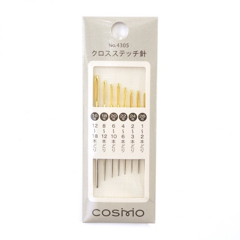 Cosmo เข็มปักครอสติสก้นทอง ญี่ปุ่นแท้ 🇯🇵