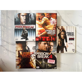 Prison Break แผนลับ แหกคุกนรก 1-4 + ภาคเสริม (DVD แผ่นแท้)