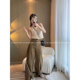 kloset A - เสื้อไหมพรมแขนกุดลายสวย