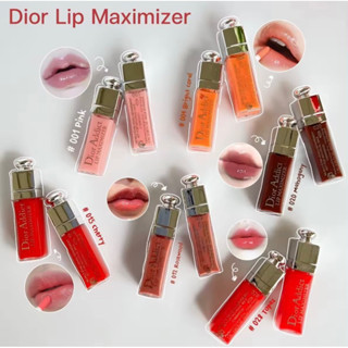 💯ลิปตัวดังขายดี Dior Addict Lip Maximizer ขนาดทดลอง 2ml. no box