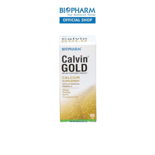 BIOPHARM CALVIN GOLD (แคลวิน โกลด์) 2 กล่อง หมดอายุ หมดอายุ 03/03/2027
