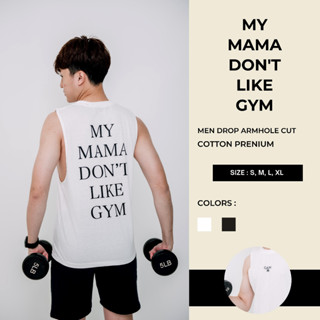 Gain365 Men Drop Armhole Cut เสื้อแขนกุดชายออกกำลังกายชาย Men Gym Muscle Fitness Running Tank Athletic Vest