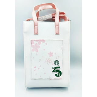 ของสะสม StarBucks กระเป๋าอเอกประสงค์ mini tote ลายสปริงค์