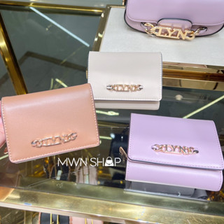 Lyn mina short wallet ของแท้จากชอป พร้อมถุงผ้า ถุงกระดาษ