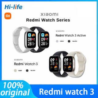 Redmi watch 3 Redmi watch 3Active จอ 1.75" colorful touch แบตใช้งานนาน 10วัน กันน้ำ 50เมตร | ประกันศูนย์ไทย 1ปี มีสินค้า