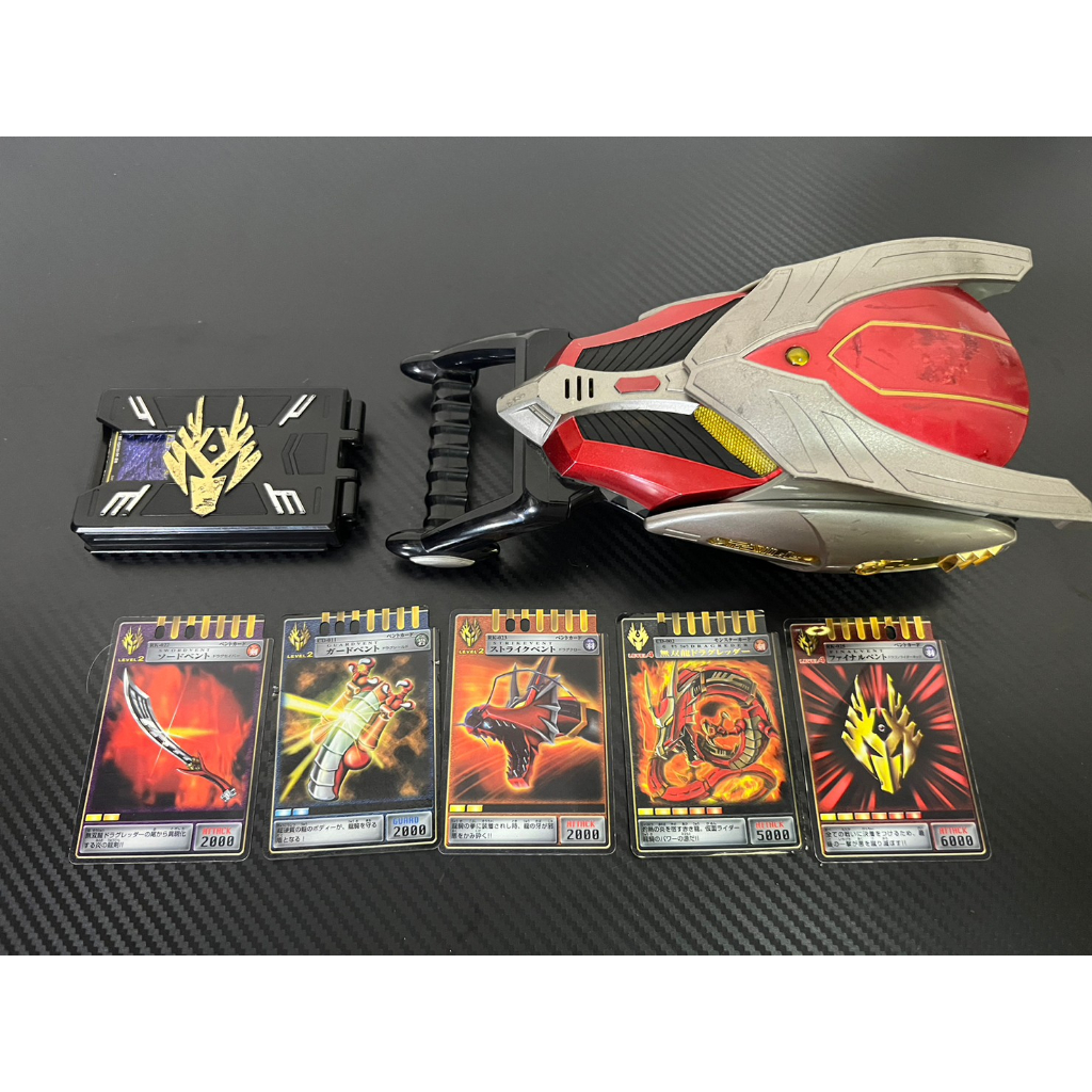 Dx ตลับการ์ด ริวคิ ข้อมือ ริวคิ Kamen rider Ryuki Dragvisor kamen rider ryuki ของแท้ Bandai
