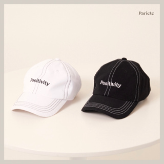 (Pariete.bkk)Positivity Stitching Cap