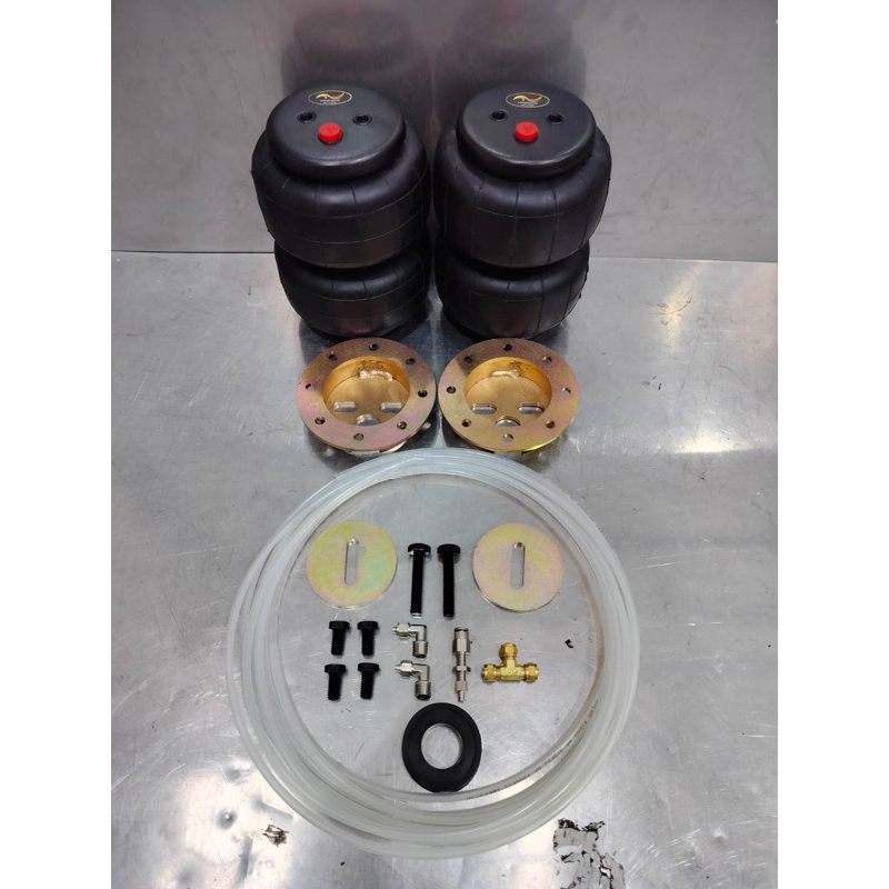 ชุดเช็ทเติมลมตามปั๊ม สำหรับEco-carทุกรุ่น ชุดเติมลมหลัง ถุงลมรถเก๋ง ช่วงล่างถุงลมแบบประหยัด airbag-airhighspeed สินค้าดี