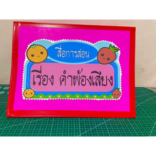 สื่อการสอนเรื่องคำพ้องเสียง