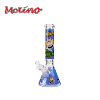 บ้องแก้ว Molino รุ่น Honey and Bee Beaker Bong สูง 35 ซม. – สี Blue (ของแท้100%)