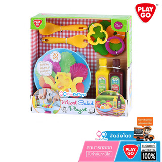 ❤ ของแท้ ❤ Playgo 3028 ชุดสลัดรวม 20 ชิ้น MIXED SALAD PLAYSET 20 PCS