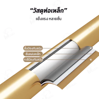 [ราว+ชั้นวางเหล็ก] ราวแขวนผ้า ราวตากผ้า ราวแขวนเสื้อผ้า ชั้นวางเหล็ก ล้อล็อคได้ หมุนได้ 360องศา BS-F